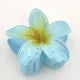 Fancy Hair Claw Clips For Girls|Korean Flower Gradient Egg Large Candy Colour Hair Claw Clips Catchers For Girls Ratings 12