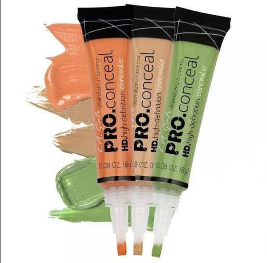 Pack Of 3 - Pro Concealer L.A Girl | All 3 Colours In The Pack