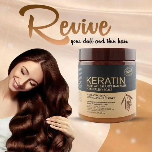 Keratin Hair Mask-Repair & shine treatment for frizz free healthy hair